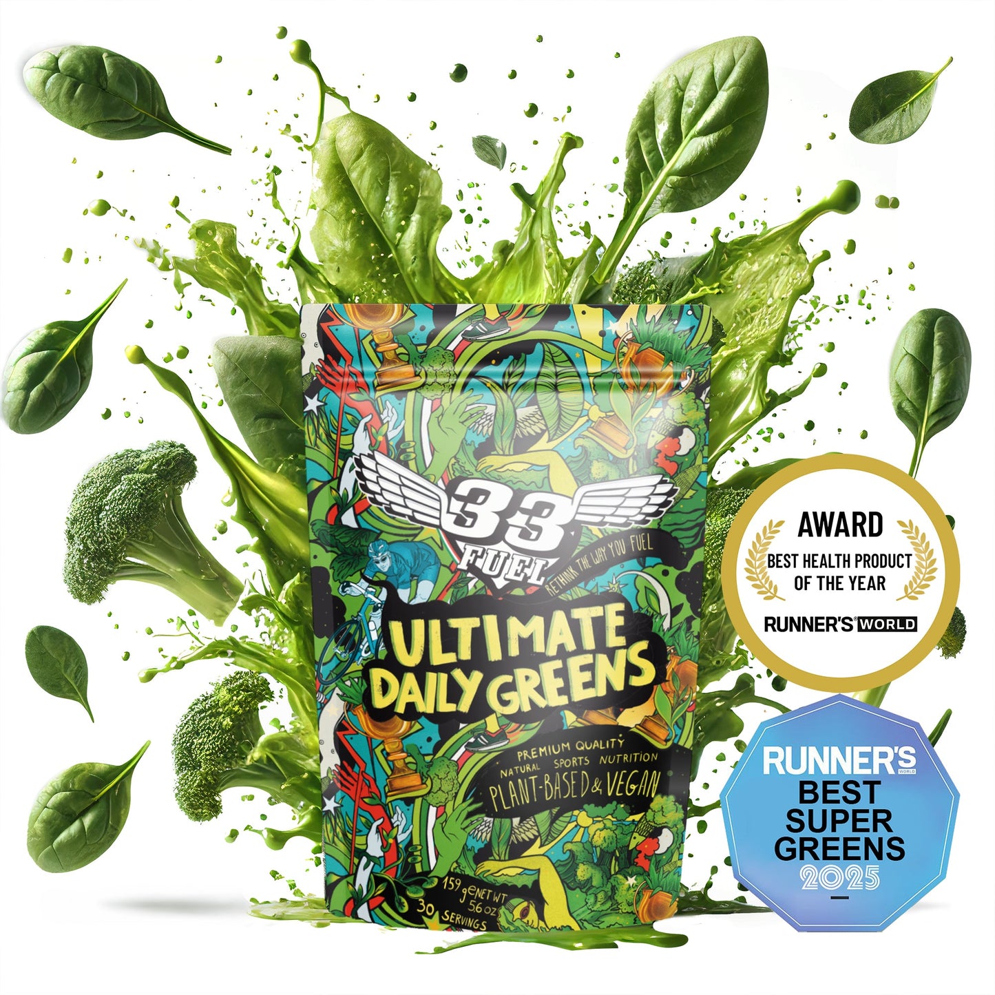 Award winner 33Fuel Ulrimate Daily Greens 