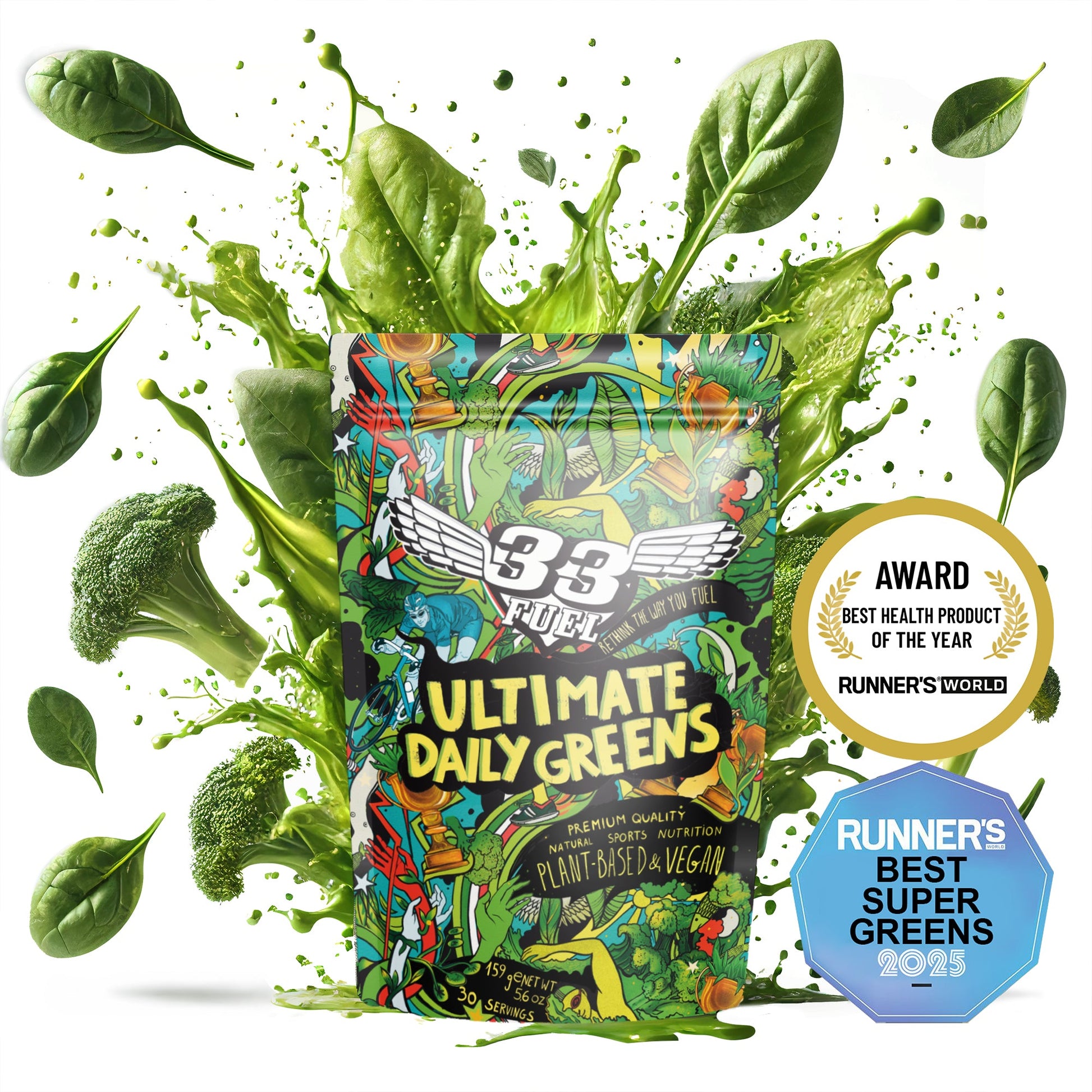 Award winner 33Fuel Ulrimate Daily Greens 