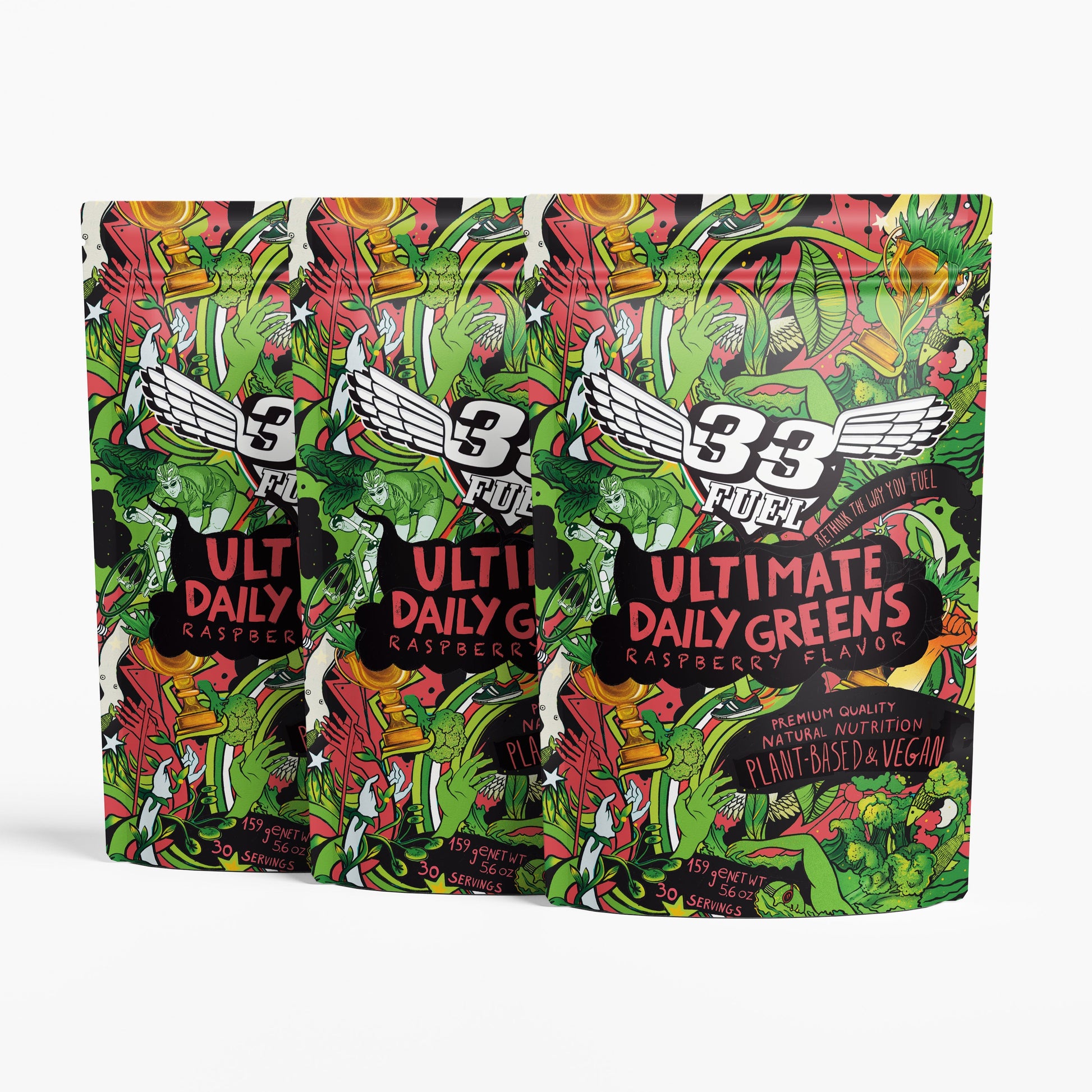 Ultimate daily Greens x 3 Raspberry